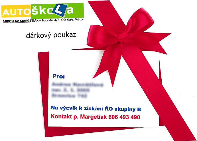 Dárkový poukaz